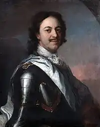 Peter in 1717 by Carel de Moor