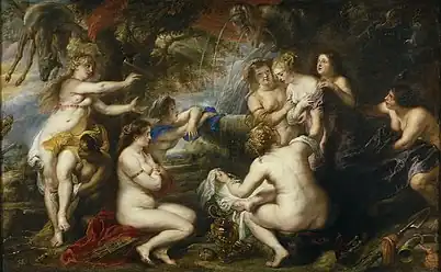 Diana and Callisto commissioned from the artist by Philip IV of Spain