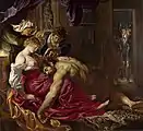 Sir Peter Paul Rubens, Samson and Delilah, purchased by Agnew's on behalf of the Trustees of the National Gallery in 1980, The National Gallery, London.