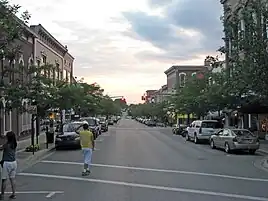 Petoskey, Lake St. looking west toward Howard, 2008