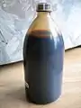 Sample of crude oil (petroleum)