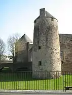 The two remaining round towers