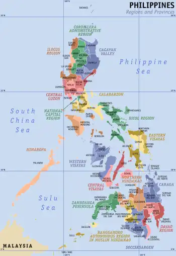 Map of the Philippines