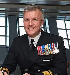 VAdm Phil Hally CB MBE