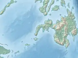 1955 Lanao earthquake is located in Mindanao