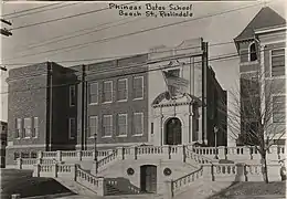 Phineas Bates School, Roslindale, Boston, Massachusetts, 1929.