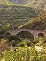 Pont du Diable (12th century) at Olargues, Hérault