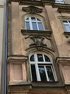 Nr.13, left part of the elevation