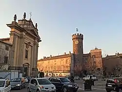 Piazza XX Settembre in Bagnaia