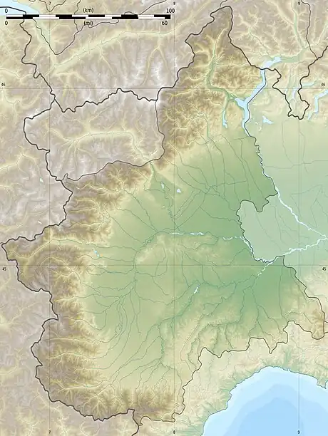 Monte Briasco is located in Piedmont