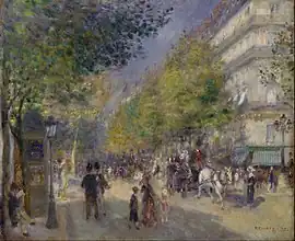 The Grands Boulevards, 1875, Philadelphia Museum of Art