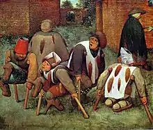 The Beggars (The Cripples) (1568), Louvre, Paris, oil on panel