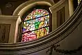 Part of the  cupola in the church