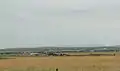 Panorama of Pincher Creek from Alberta Highway 3