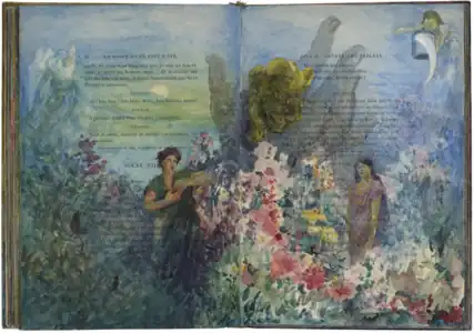 A Midsummer Night's Dream, page 46-47, 1908.