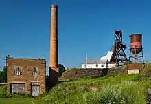 Pioneer Mine Buildings and "A" Headframe