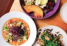 Three plant-based meals