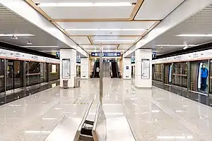 Dongguantou station of Line 14