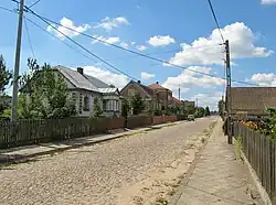 Houses in Guzy, Podlaskie Voivodeship