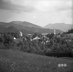 Ravne pri Cerknem in 1954