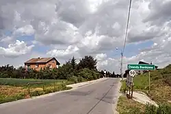 Entrance to the village