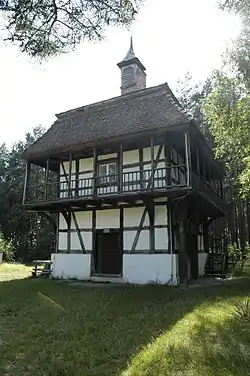 Vinemaker house in heritage park