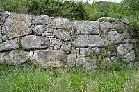 Polygonal masonry wall at Rusellae