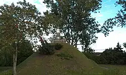 A monument at the site of the Battle of Sokołowo of 1848