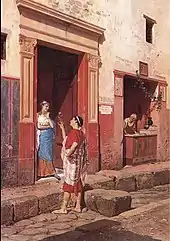 Pompeii Street Scene