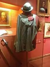 Poncho and red shirt of Giuseppe Garibaldi.