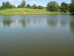 Pond in Krasnochetaysky District