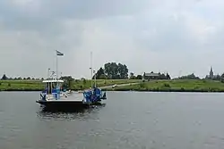 The ferry (view of Velden)