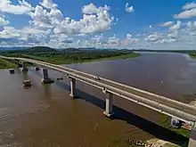 Poet Manoel de Barros bridge, in Corumbá, Mato Grosso do Sul