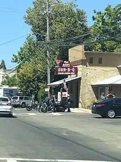 Poor Red's Bar-B-Q in downtown El Dorado