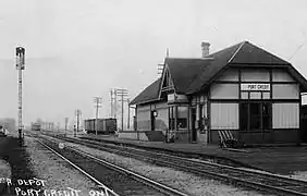 The GTR station in 1912