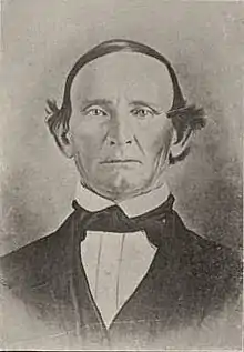 Abel C. Pepper during his tenure as an Indian Agent in 1838