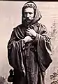 Portrait of Henry Wellcome in a monk's costume, c. 1885. Unknown photographer. The Wellcome Collection, London