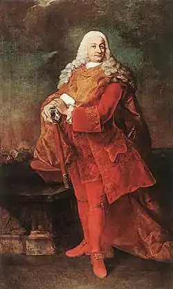 Portrait of Jacopo Gradenigo by Alessandro Longhi