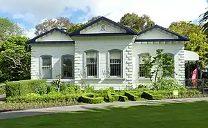 Former post office, now a cafe in the Esplanade Reserve