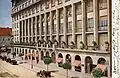 Main facade of the LKB building, 1928 postcard