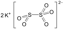 Potassium metabisulfite