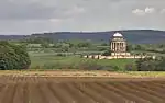 The Mausoleum and Bastion Wall with Gates and Railings