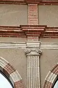 Ionic capital at the Hôtel Potier-Laterrasse.