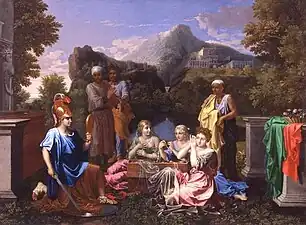 Nicolas Poussin, Achilles on Skyros, 1656