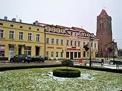 Rynek (Market Square) in Prabuty