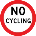 No Cycling