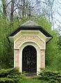 Wayside shrine south of the main part of Prelesje