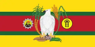 Presidential standard of Guyana under President Janet Jagan