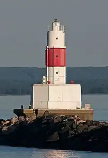 Presque Isle Harbor Breakwater Light