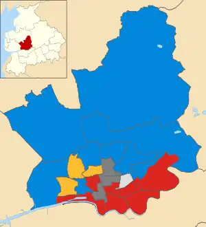 2008 results map